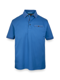 Mercerized Cotton Polo - Navy