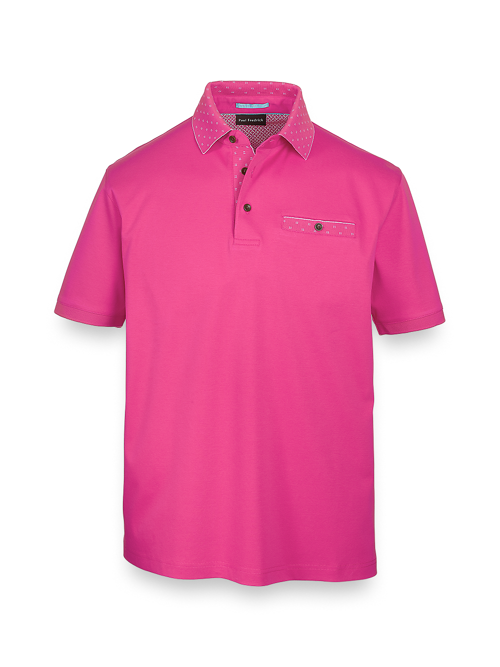 Product Image of Mercerized Cotton Polo-Berry