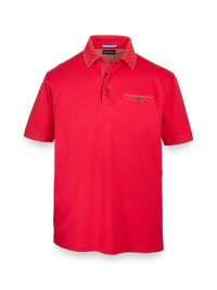 Mercerized Cotton Polo - Salmon