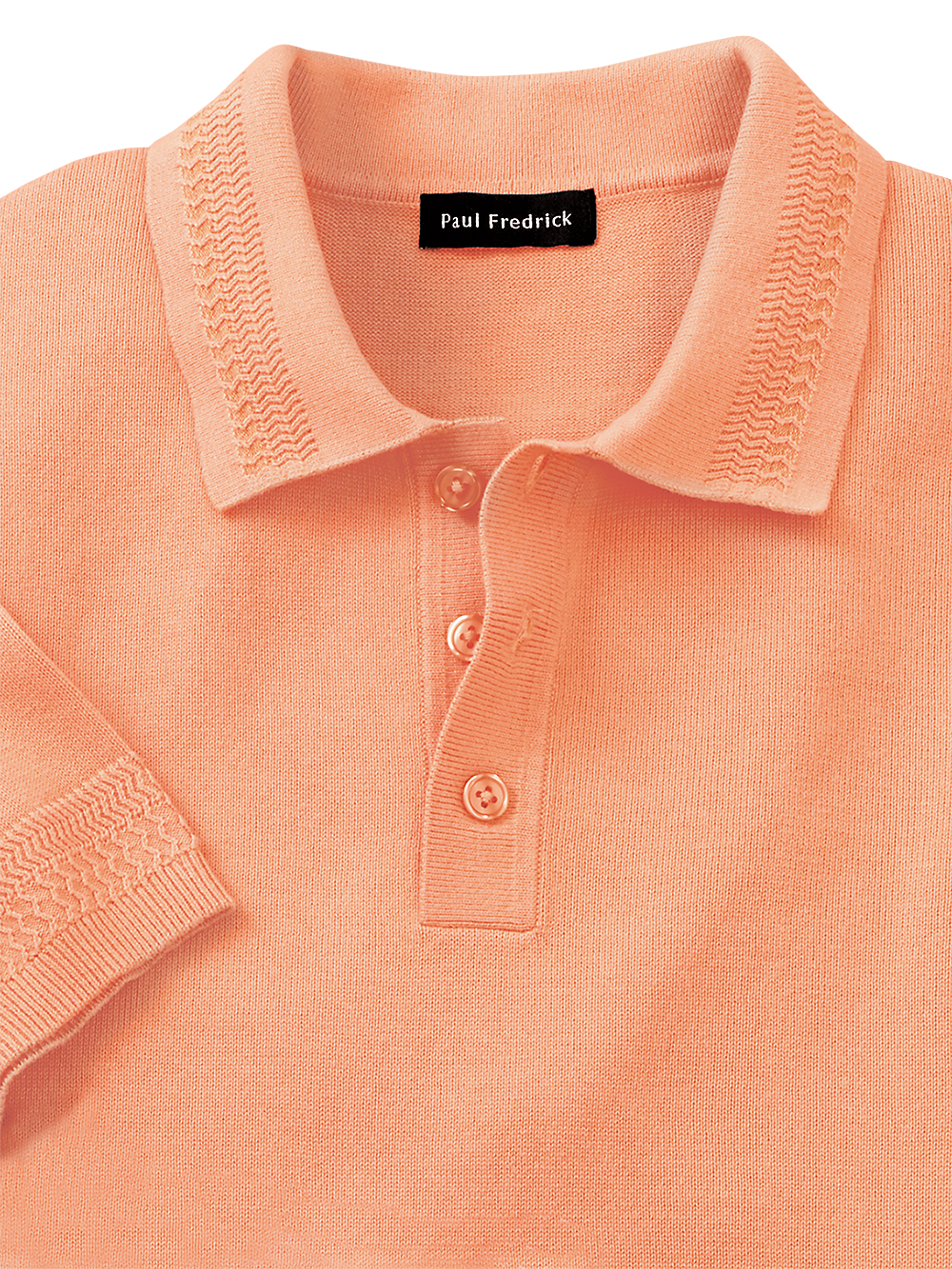 Alternate Image of Cotton Three Button Polo-1