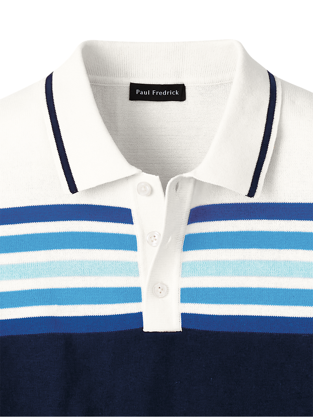 Alternate Image of Cotton Three Button Polo-5