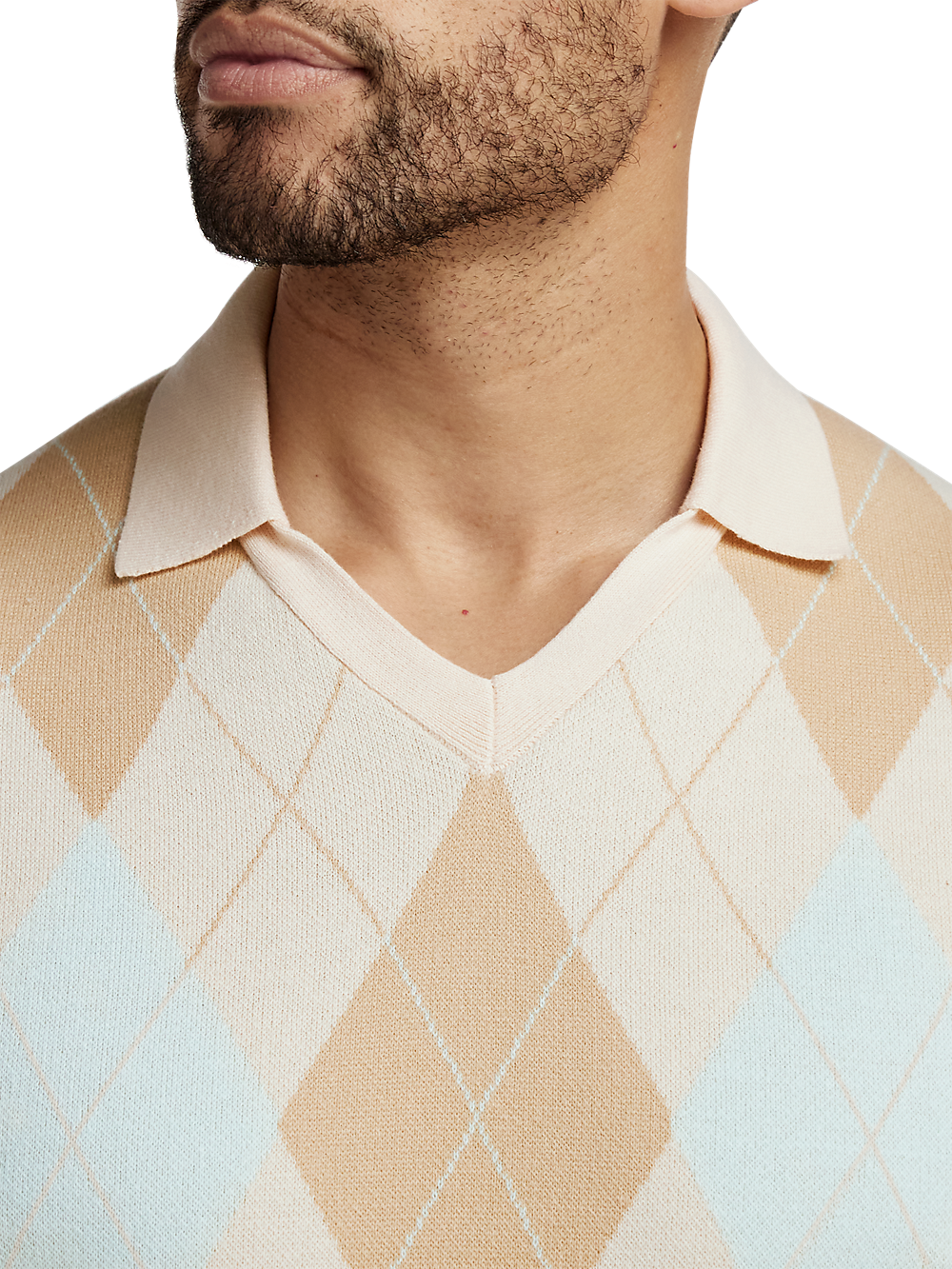 Alternate Image of Cotton V-neck Polo-2