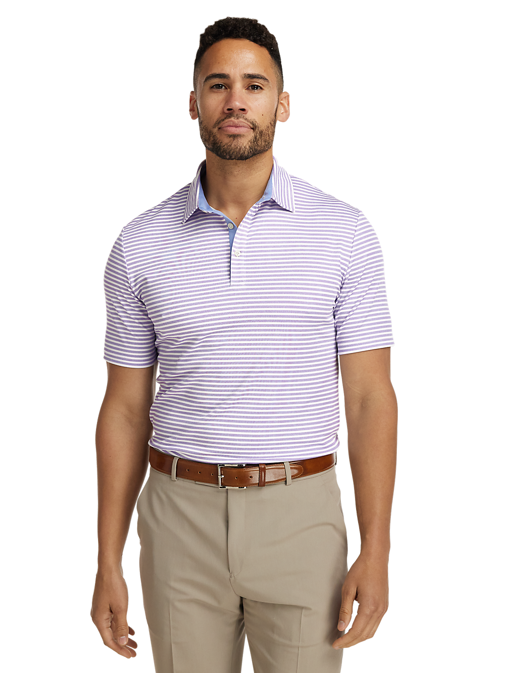 Alternate Image of Performance Blend Three Button Polo-4