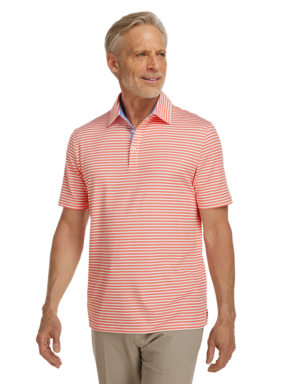 Alternate Image of Performance Blend Three Button Polo-1