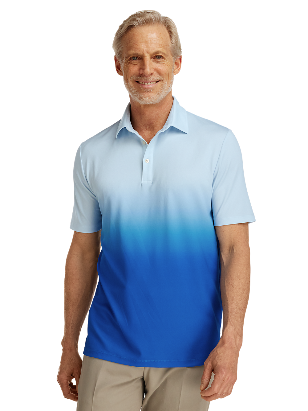 Alternate Image of Performance Blend Three Button Polo-1