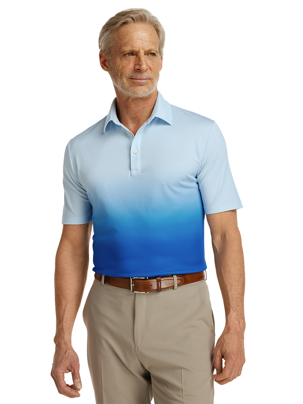 Alternate Image of Performance Blend Three Button Polo-4