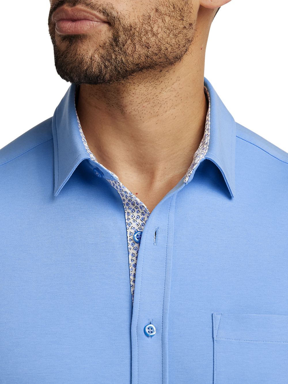 Alternate Image of Cotton Button Front Polo-2