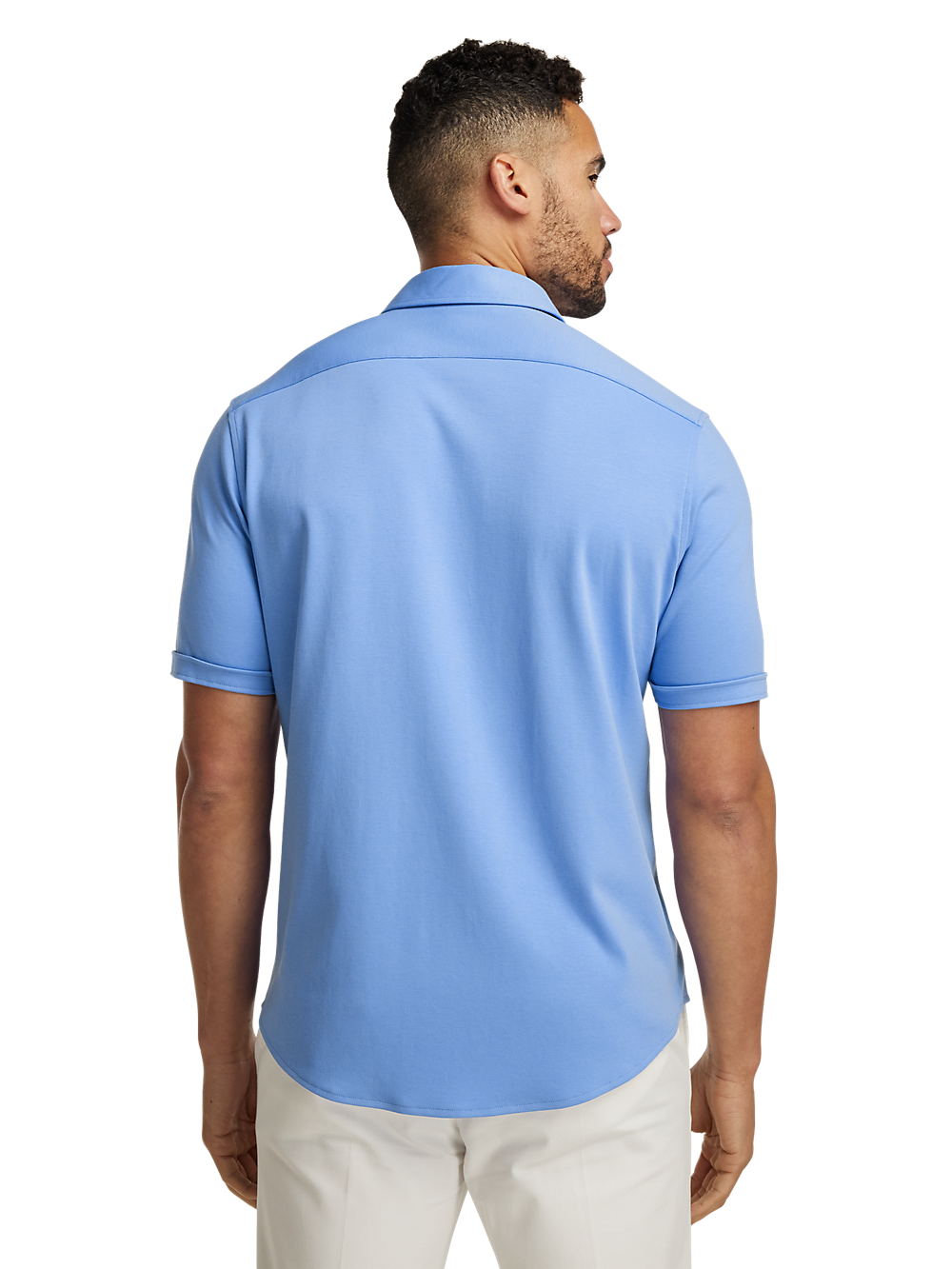 Alternate Image of Cotton Button Front Polo-5