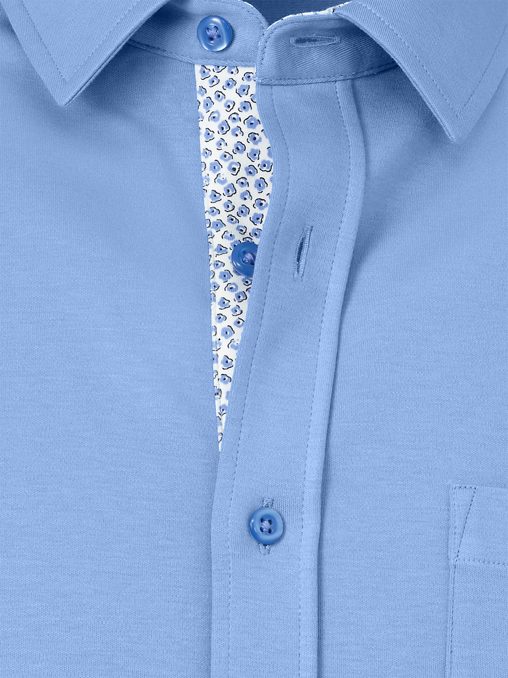 Alternate Image of Cotton Button Front Polo-6