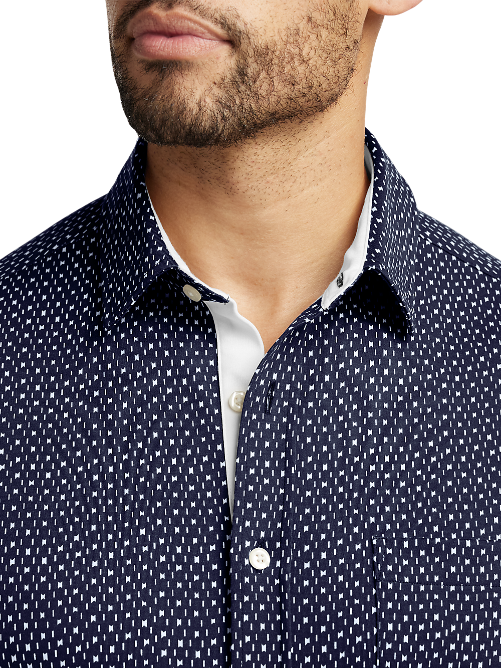 Alternate Image of Cotton Button Front Polo-2