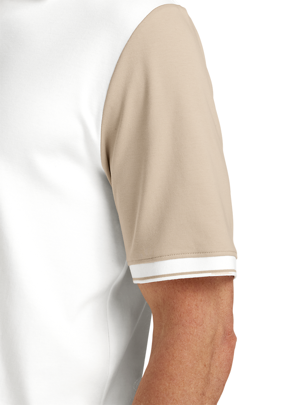 Alternate Image of Cotton Three Button Polo-3