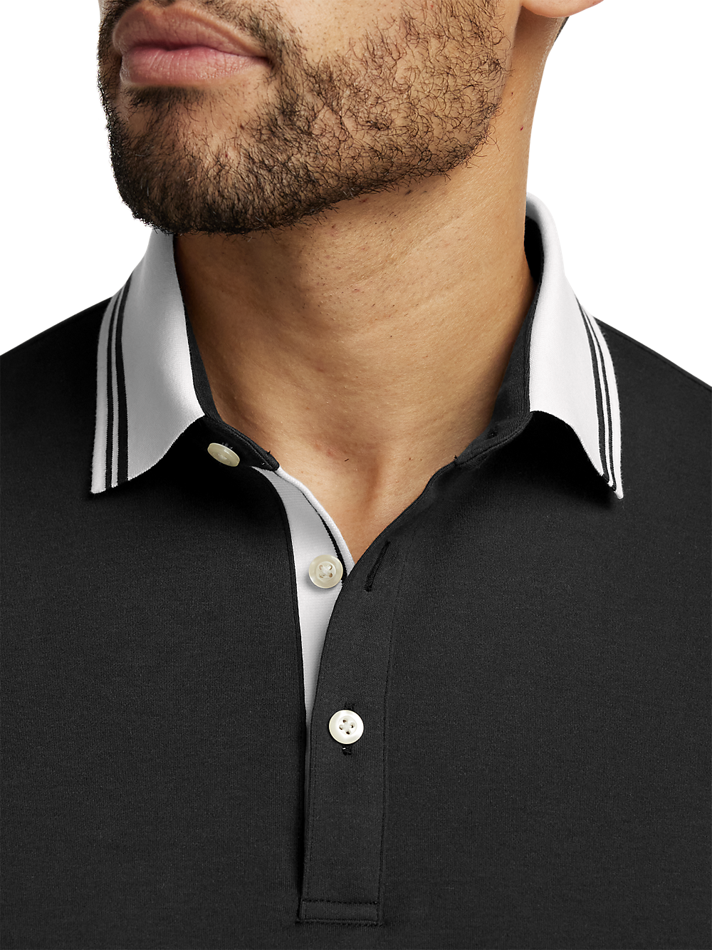 Alternate Image of Cotton Three Button Polo-2