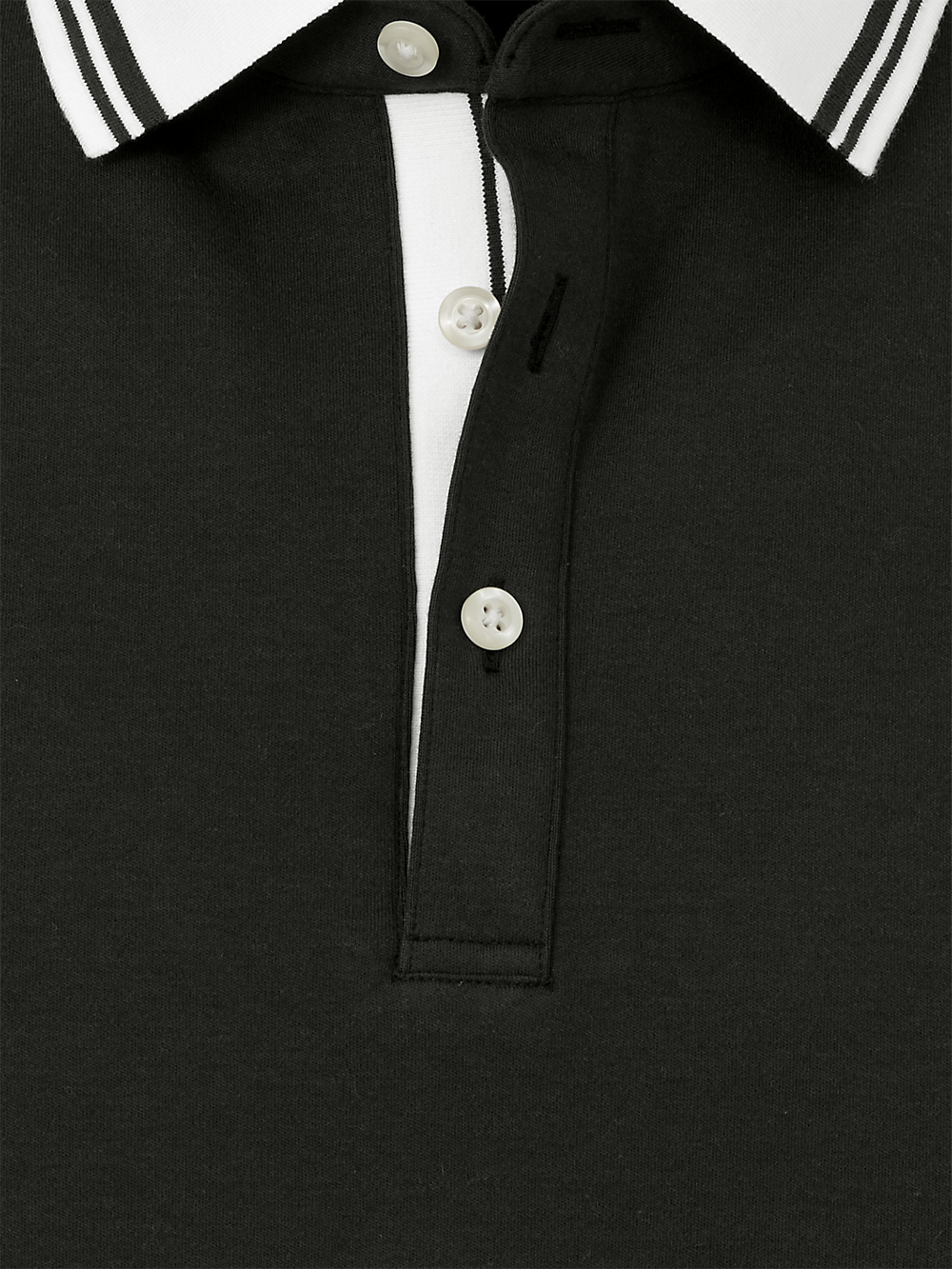 Alternate Image of Cotton Three Button Polo-6