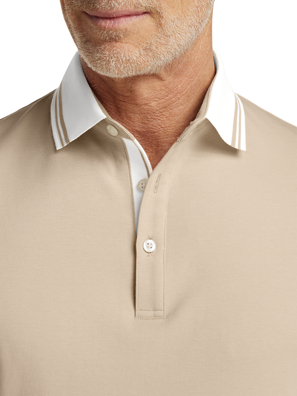 Alternate Image of Cotton Three Button Polo-2