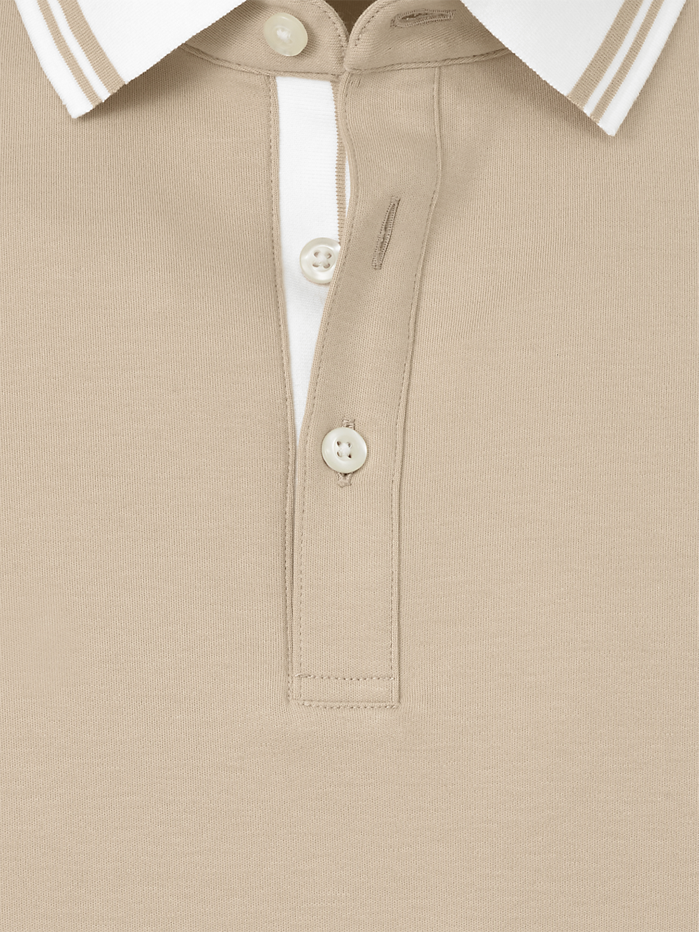 Alternate Image of Cotton Three Button Polo-6