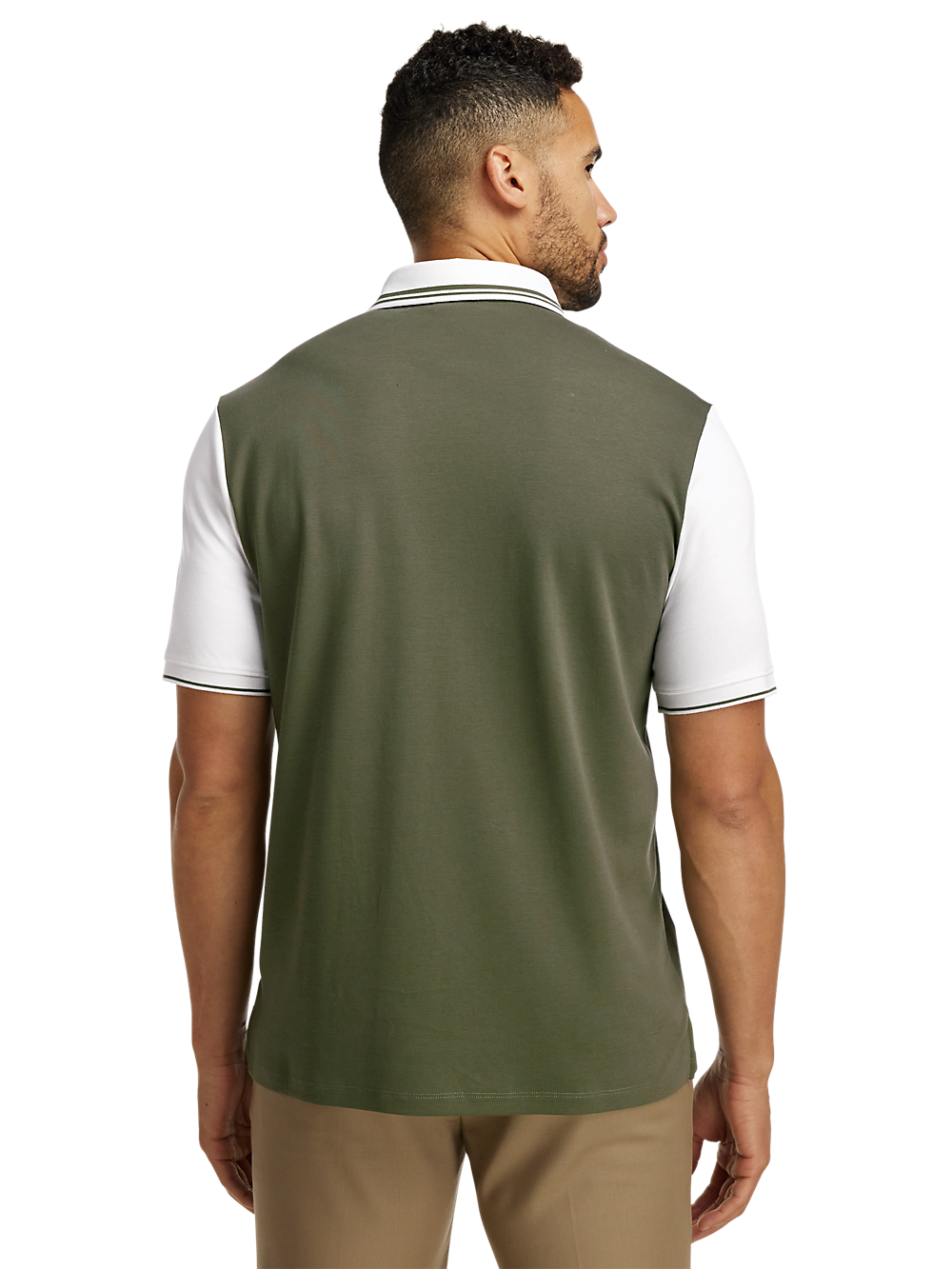 Alternate Image of Cotton Three Button Polo-5