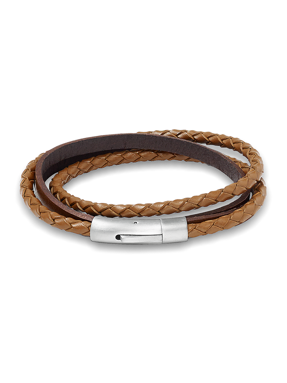 Product Image of Leather Bracelet-Brown