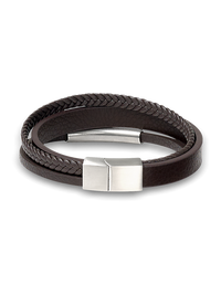 Leather Bracelet - Brown