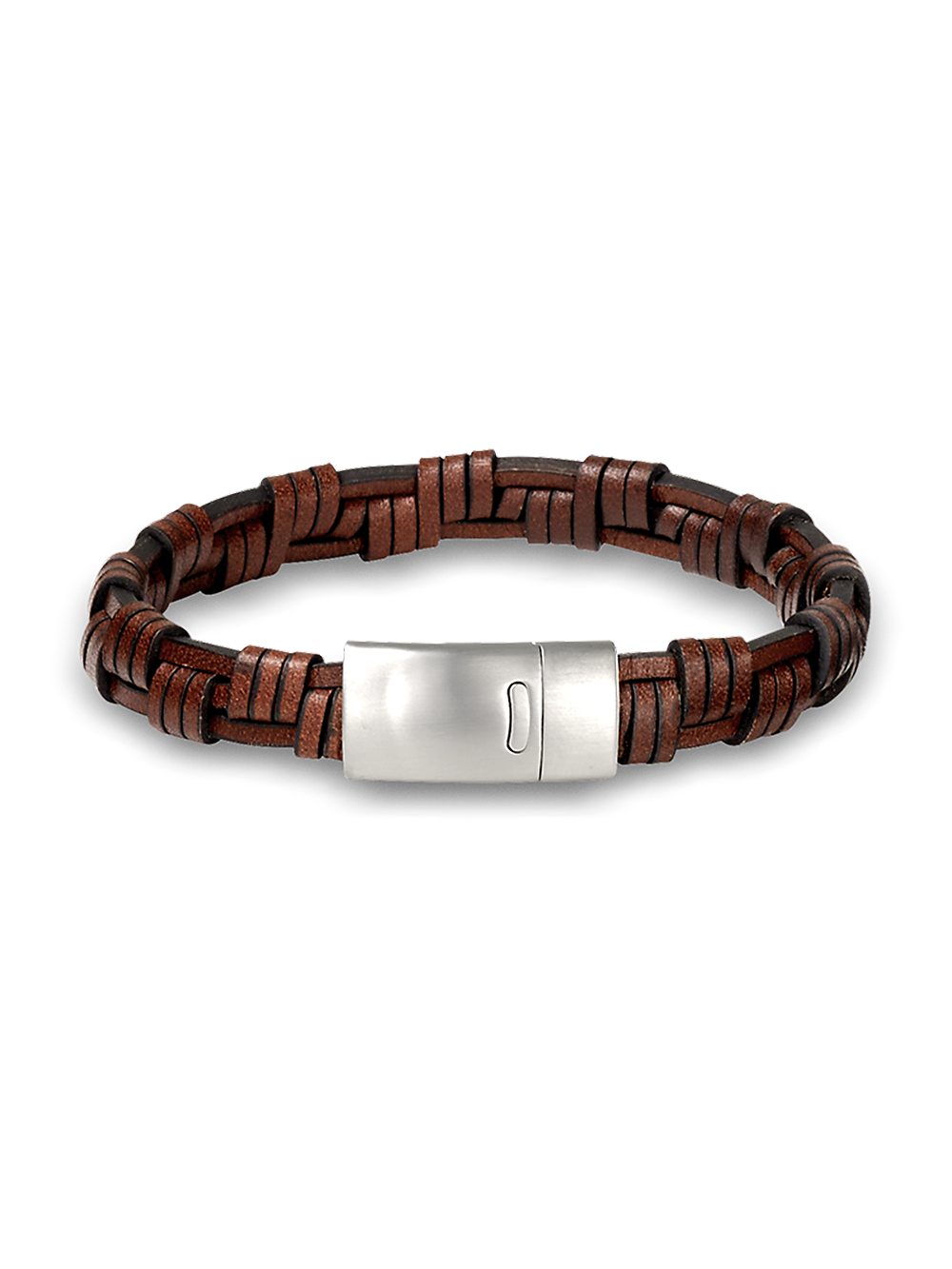 Product Image of Leather Bracelet-Brown