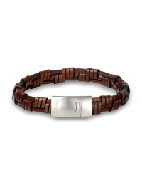 Leather Bracelet - Brown