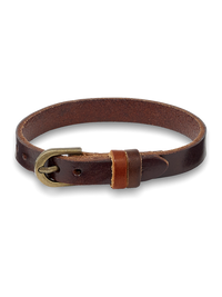 Leather Bracelet - Brown