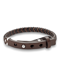 Leather Bracelet - Black/brown