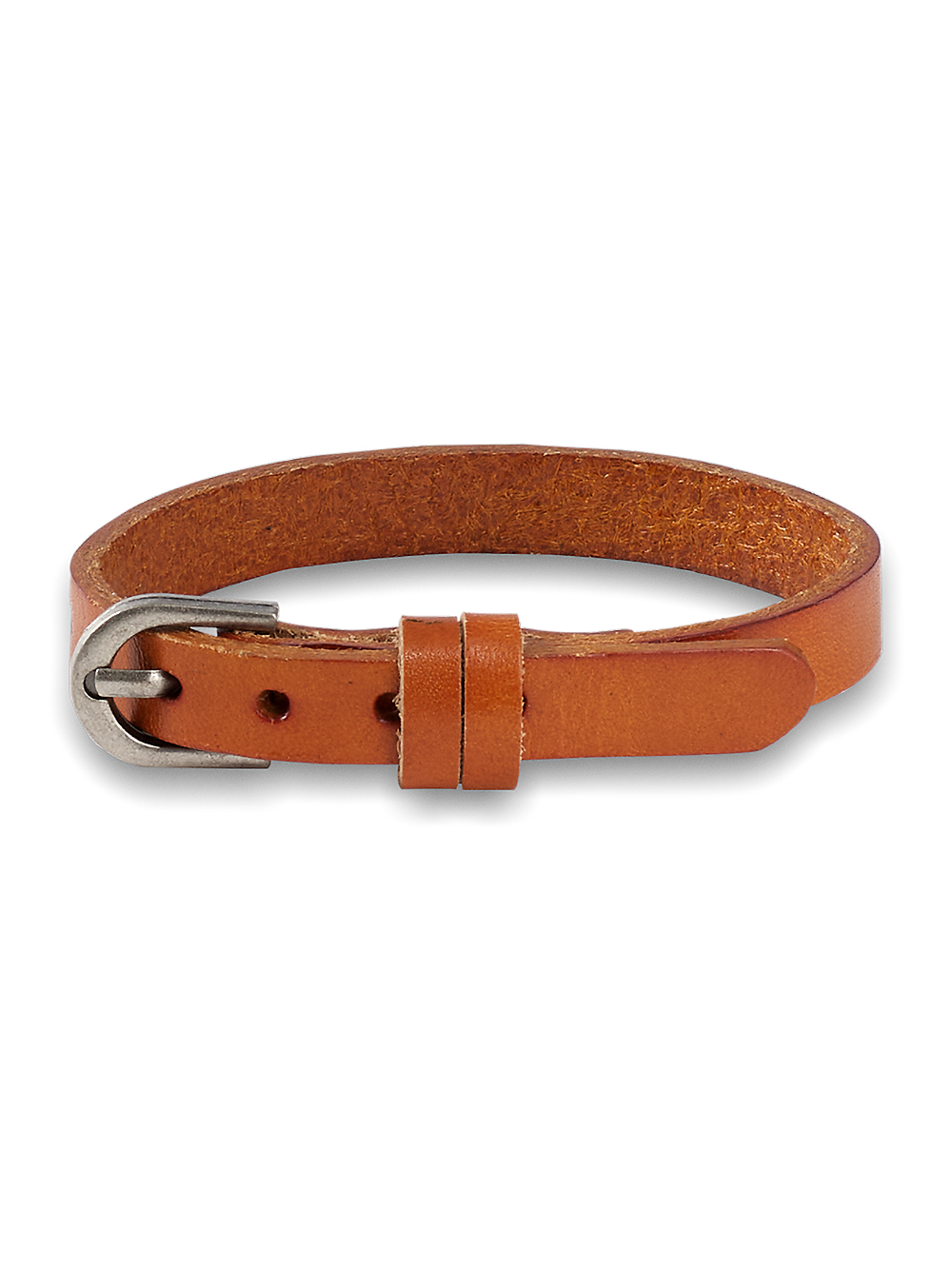 Product Image of Leather Bracelet-Chestnut