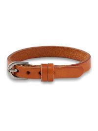 Leather Bracelet - Chestnut