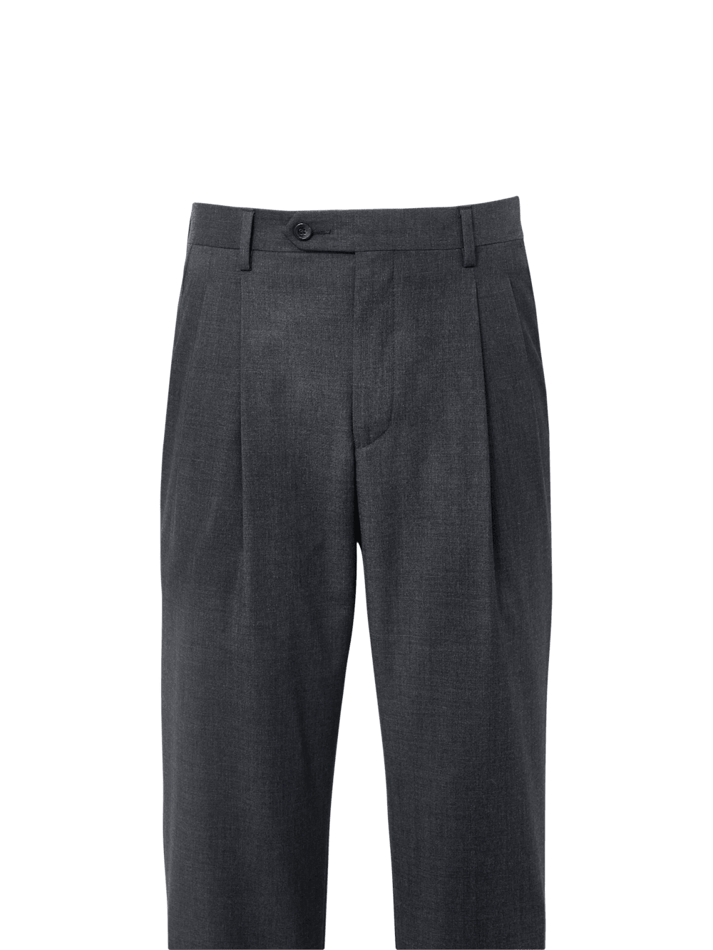 Alternate Image of Wool Gabardine Pants-1#model_pleated front