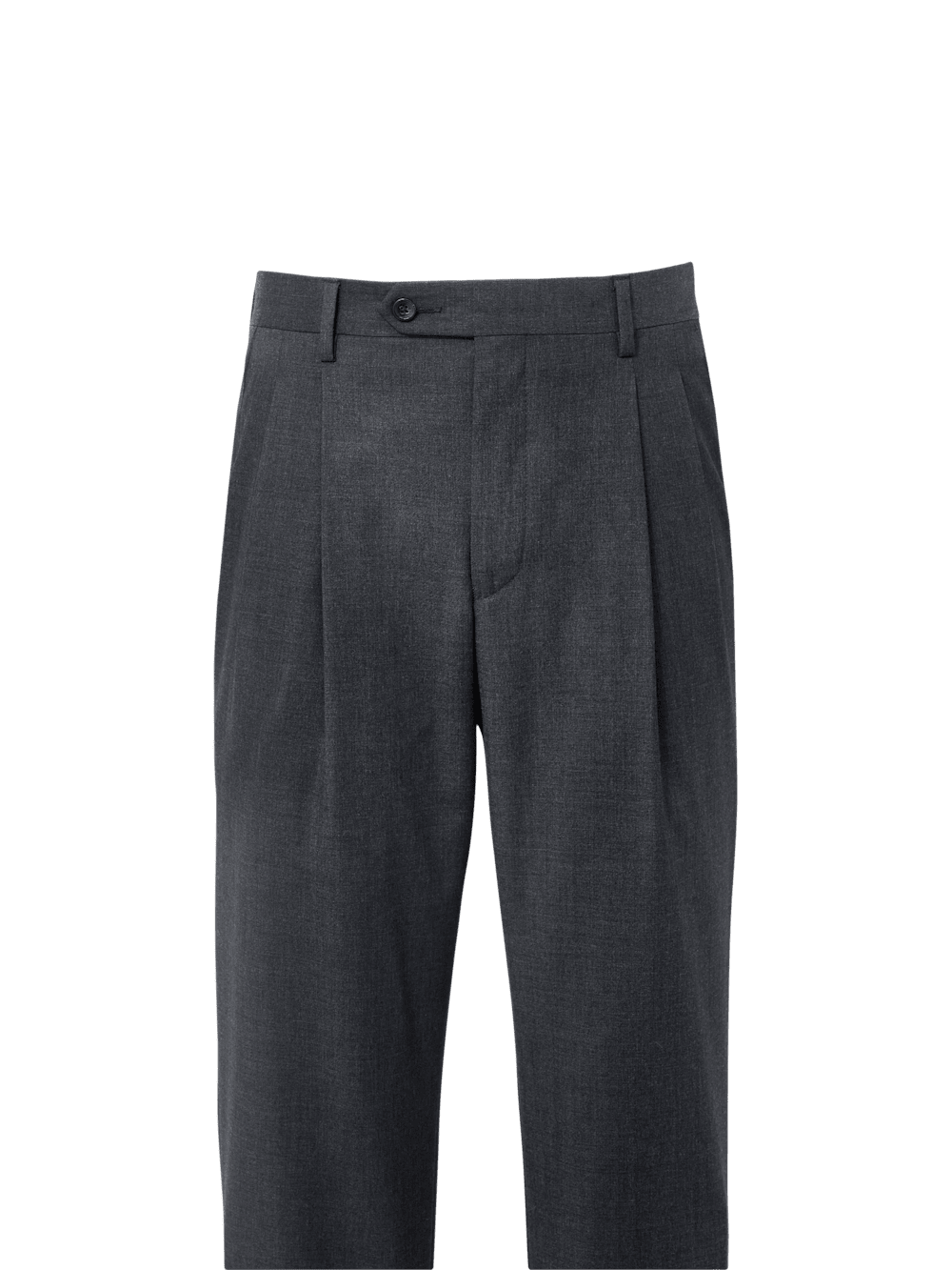 Alternate Image of Wool Gabardine Pants-1#model_pleated front