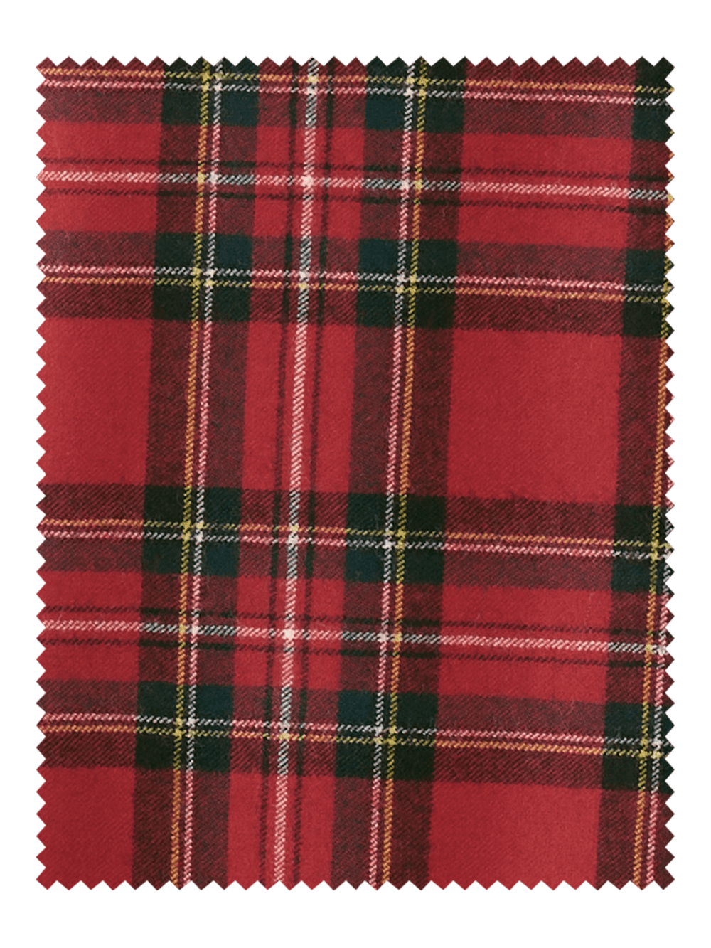 Alternate Image of Wool Flannel Plaid Single Pleat Pants-2