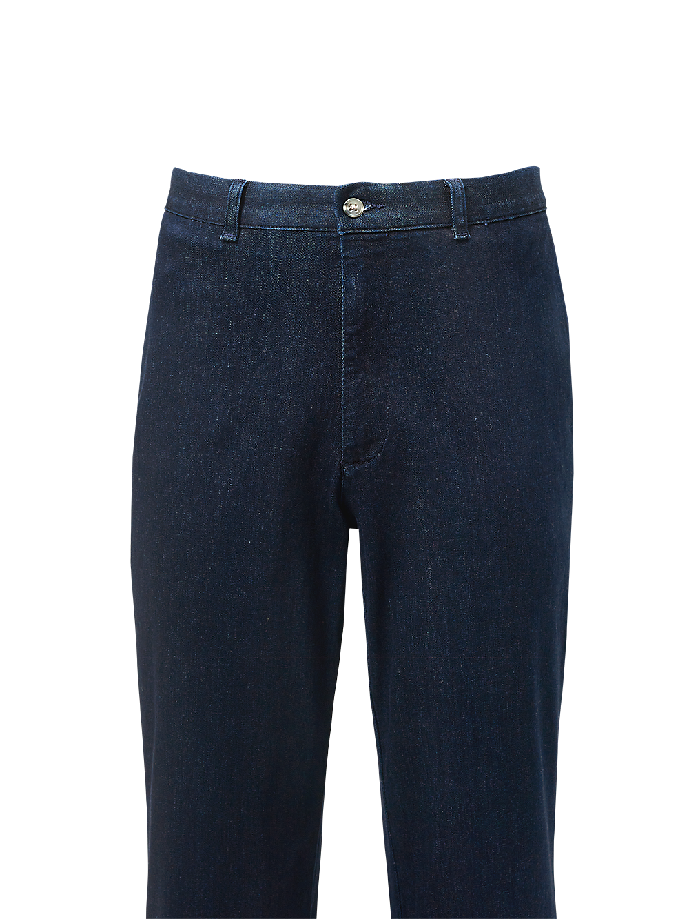 Alternate Image of Flat Front Denim Pants-1#model_flat front