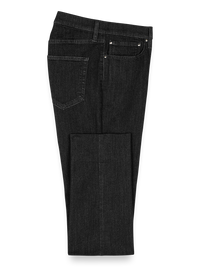 Five Pocket Denim Pants - Black