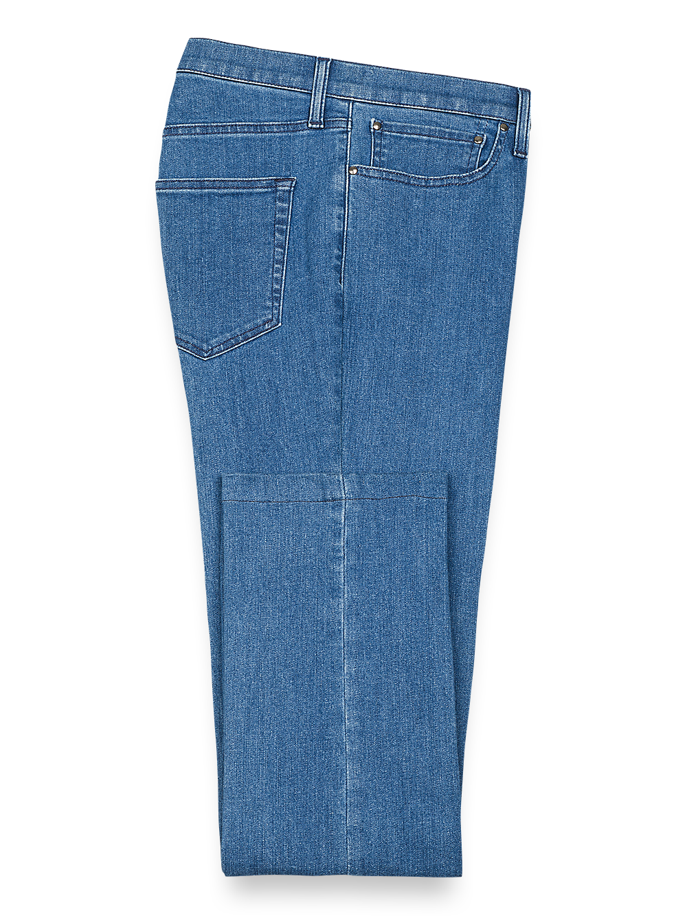 Product Image of Five Pocket Denim Pants-Medium Blue