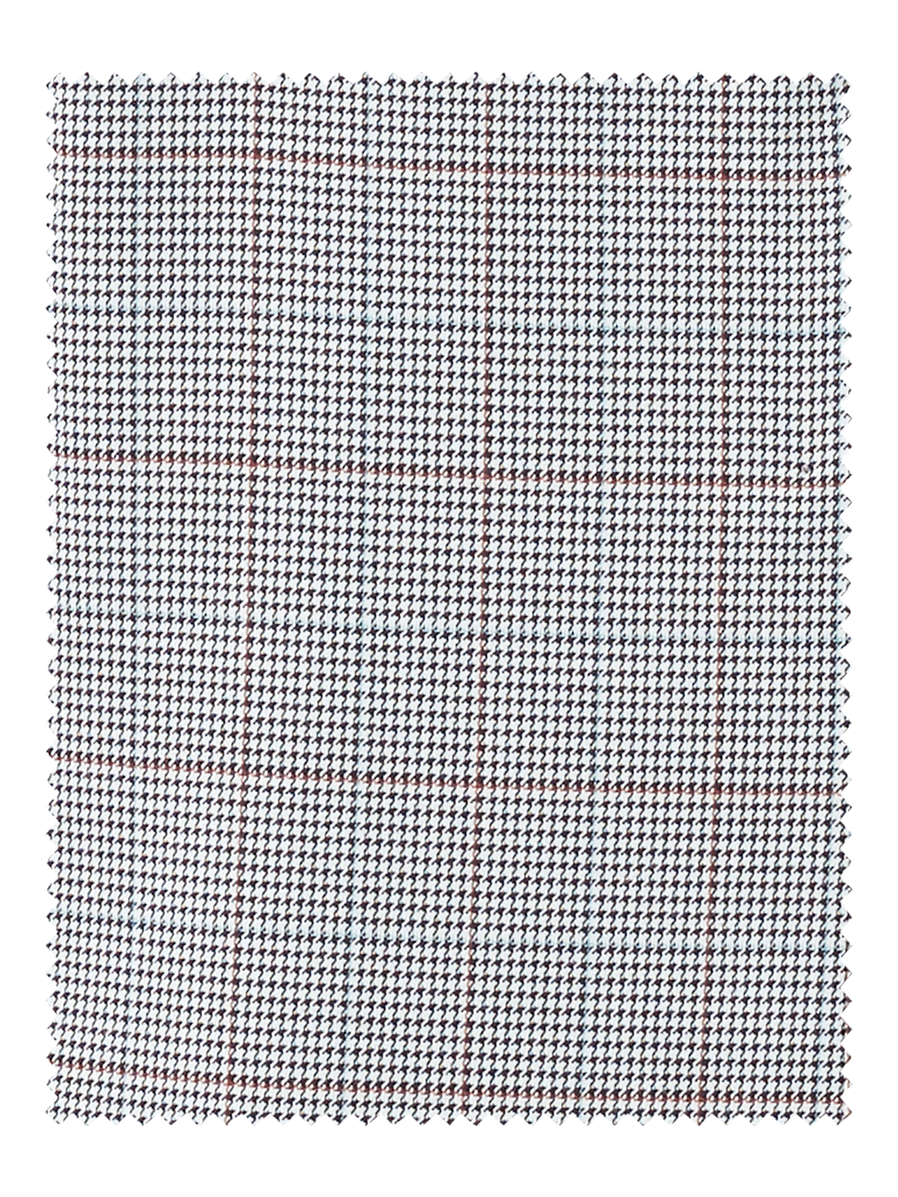 Alternate Image of Microfiber Houndstooth Pleated Pants-2#model_pleated front