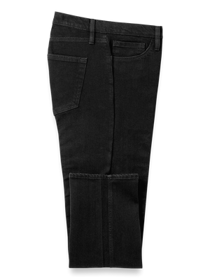 Denim Five Pocket Pants - Black