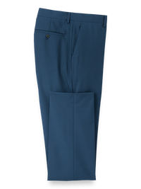 Travel Flat Front Pants - Navy