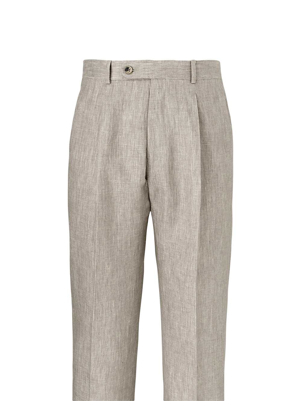 Alternate Image of Linen Chambray Twill Single Pleat Pants-1