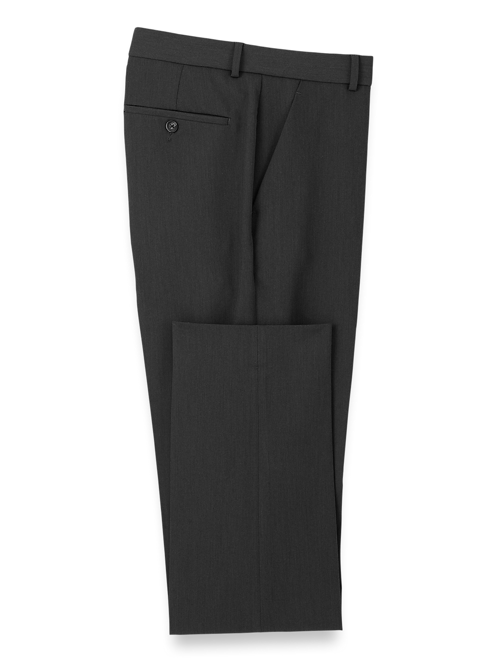 Product Image of Comfort Stretch Travel Pants-Charcoal#model_flat front