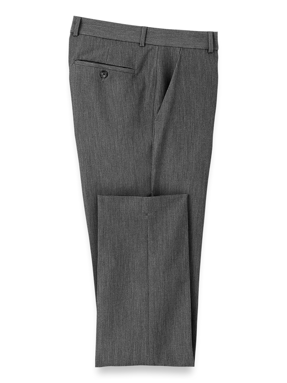 Product Image of Comfort Stretch Travel Pants-Grey#model_flat front