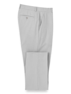 Comfort Stretch Travel Pants - Light Grey