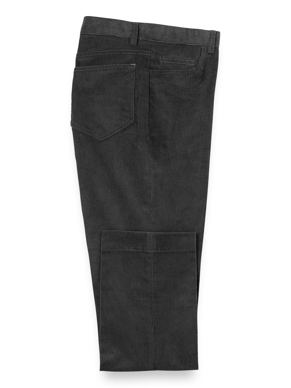 Product Image of Cotton Blend Corduroy Five Pocket Pants-Grey