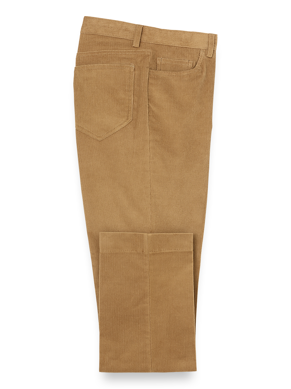 Product Image of Cotton Blend Corduroy Five Pocket Pants-Tan