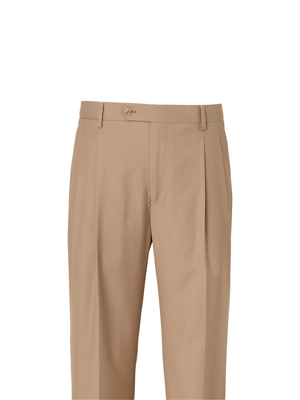 Alternate Image of Travel Pleated Pants-1#model_pleated front