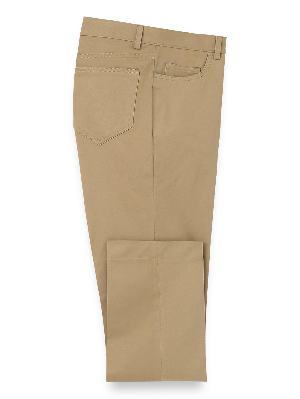 Product Image of Cotton Stretch Twill Five Pocket Pants-Dark Khaki