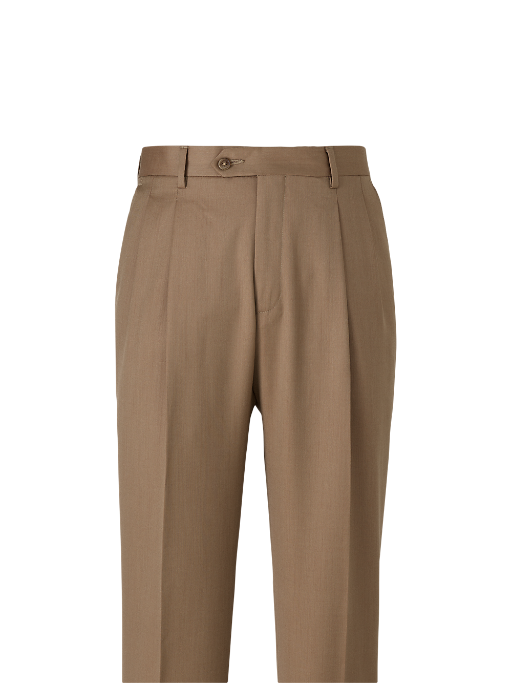 Alternate Image of Wool Gabardine Pants-1#model_pleated front