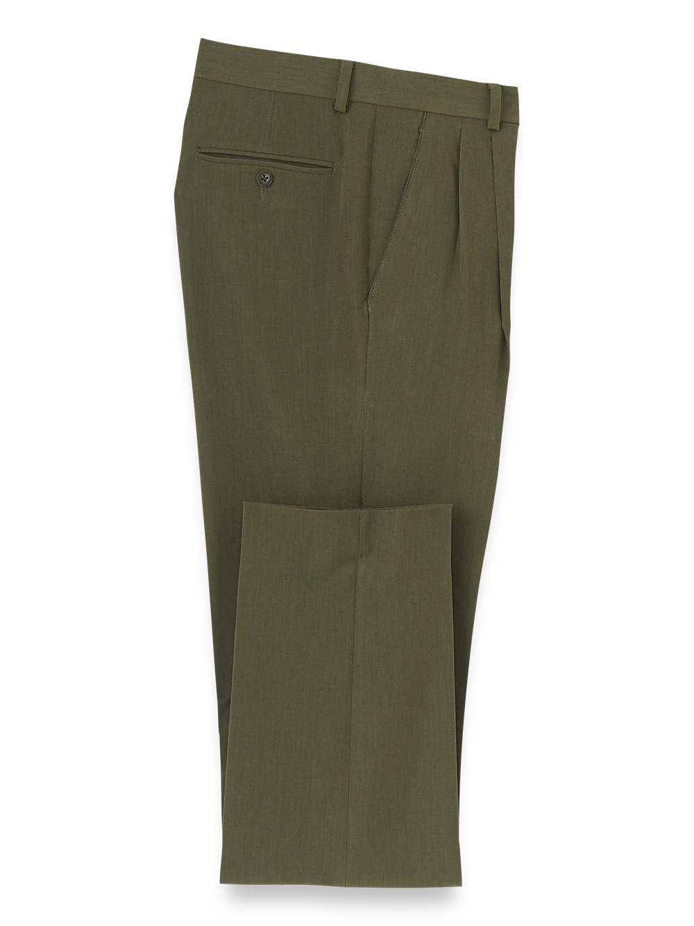 Product Image of Comfort Stretch Travel Pants-1#model_pleated front