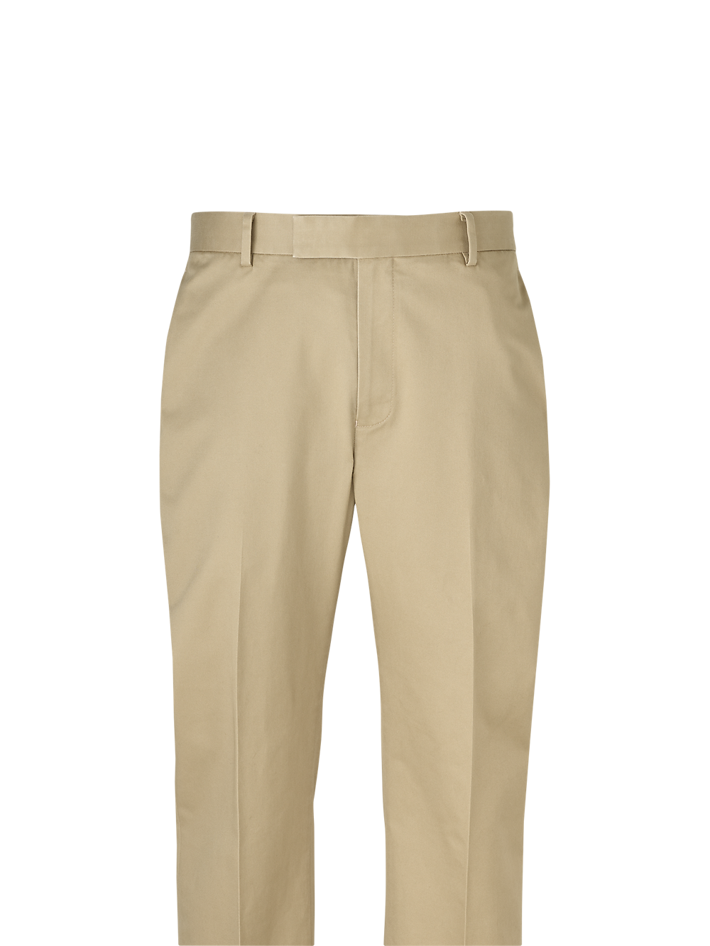 Alternate Image of Non-iron Cotton Stretch Twill Pant-1#model_flat front