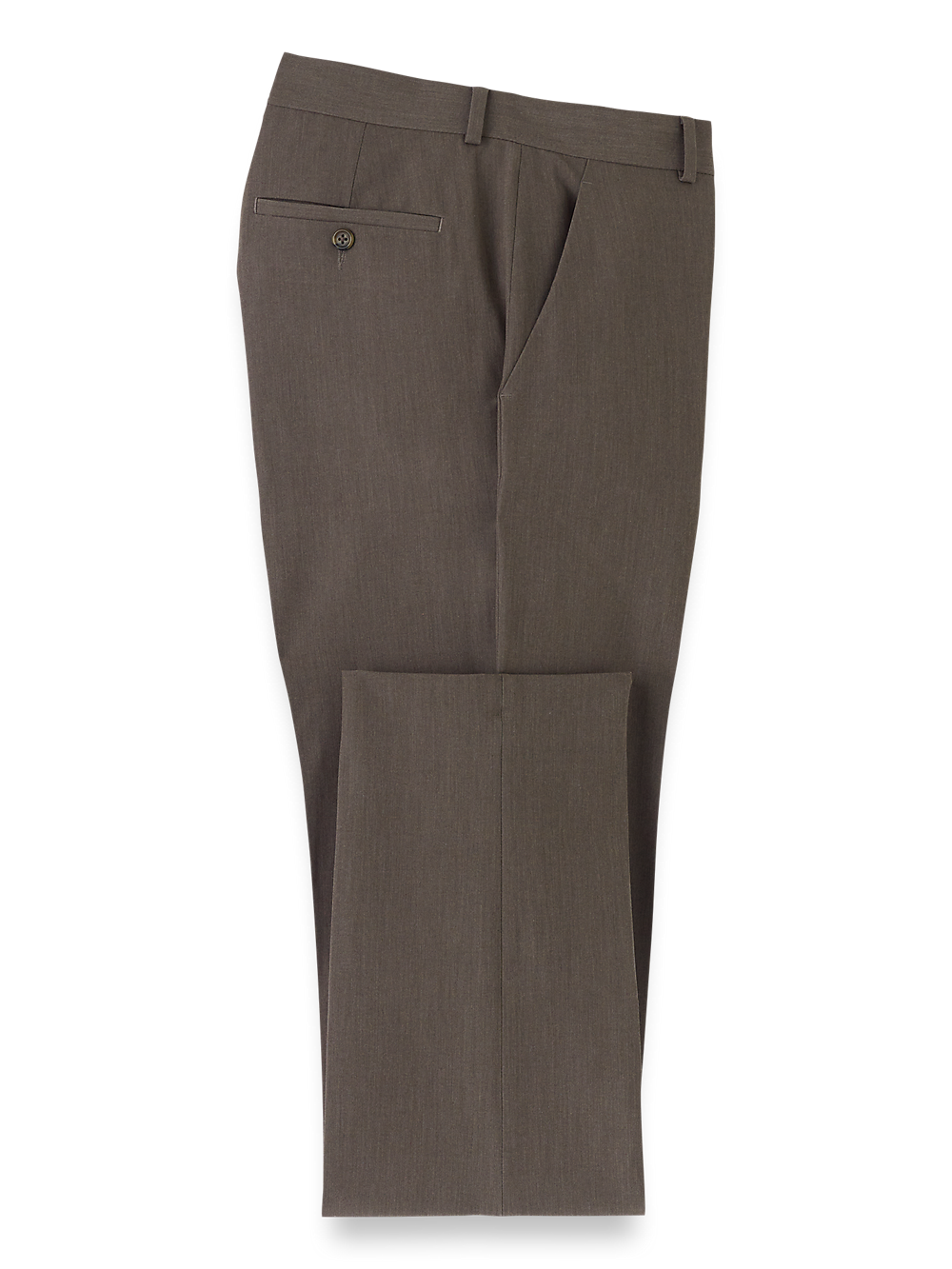 Product Image of Comfort Stretch Travel Pants-Oak#model_flat front