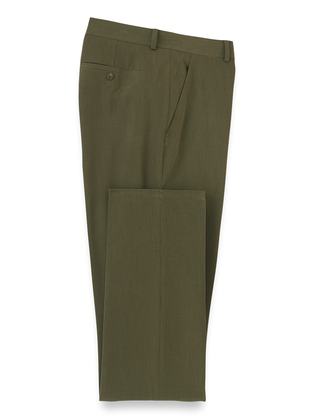 Men s Olive Green Dress Pants Shop Online Paul Fredrick